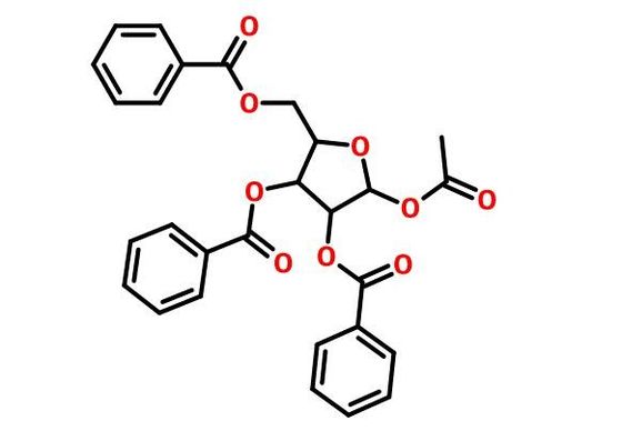 China Refinar matérias primas farmacêuticas beta - D - Ribofuranose 1 - o acetato 2,3,5 - Tribenzoate fornecedor